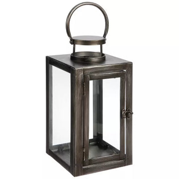 TWO Distressed Metal Lantern - Artisticspacedecor